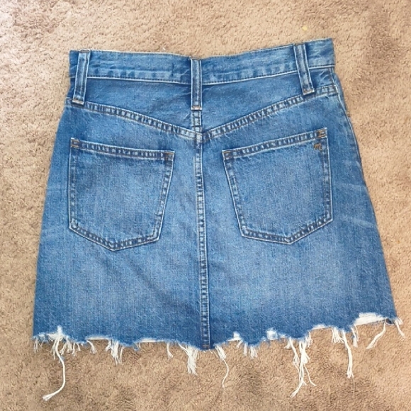 Madewell A Line Mini Denim Skirt - Nwt Holiday Sale🎁 - Picture 3 of 6